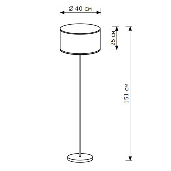 Торшер Lighthall Blaze LH012060