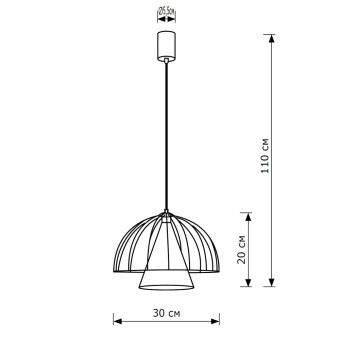 Подвесная люстра Lighthall Iris LH012096