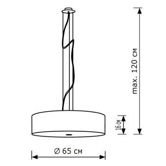 Подвесная люстра Lighthall Viviana 65 LH022009